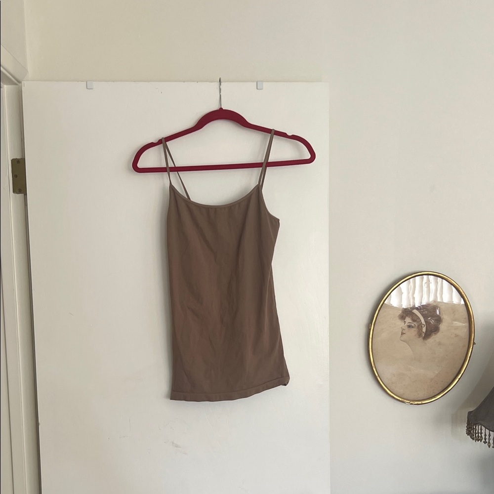 Nikibiki Tan Spaghetti Strap Camisole